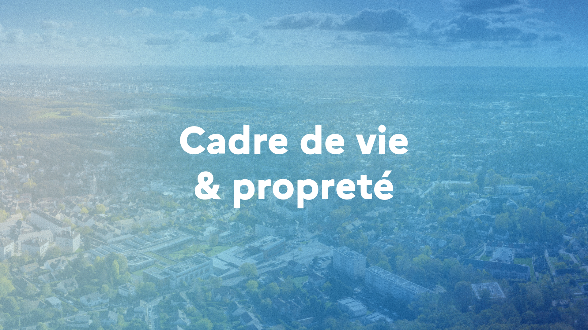 Image média: Cadre de Vie &amp; Propreté